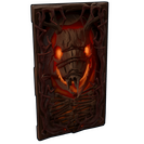 Wild Hunt Wooden Door