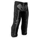 Skeleton Costume Burlap Pants