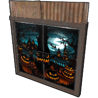 Grim Farm Double Door in Rust