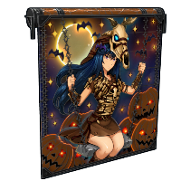 Moonlight Raider Garage Door in Rust