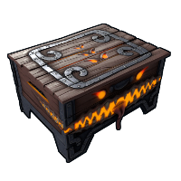 Sinister Small Box in Rust