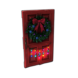 Christmas Wooden Door