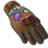 Gingerbread Tactical Gloves in Rust