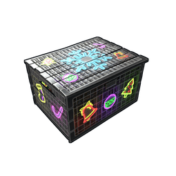 Neon Snowflake Small Box