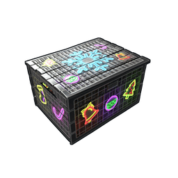 Neon Snowflake Small Box