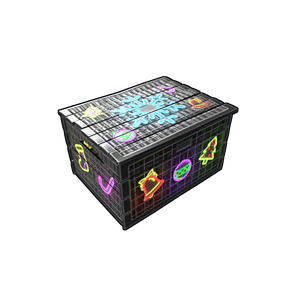 Neon Snowflake Small Box