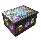 Neon Snowflake Small Box