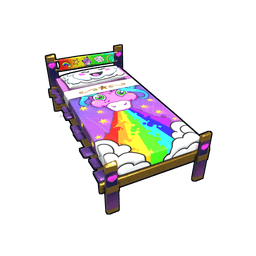 Rainbow Pony Bed