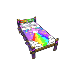 Rainbow Pony Bed