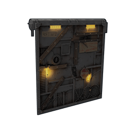 Welded Quarantine Garage Door