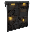 Welded Quarantine Garage Door