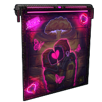 Atomic Ever After Garage Door