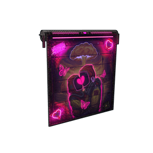 Atomic Ever After Garage Door