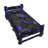 Ultramarine Bed in Rust