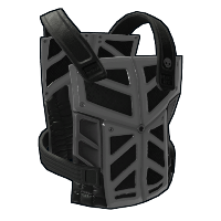 Black OPS Metal Chest Plate