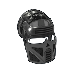 Black OPS Metal Facemask