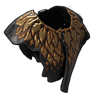 Night Demon Poncho in Rust