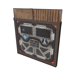 Space Base Sheet Metal Double Door