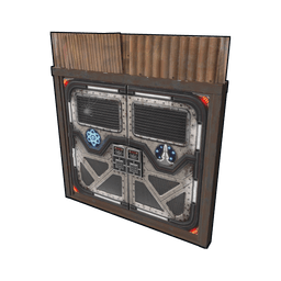 Space Base Sheet Metal Double Door
