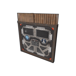 Space Base Sheet Metal Double Door