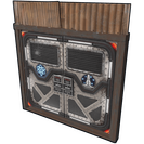 Space Base Sheet Metal Double Door