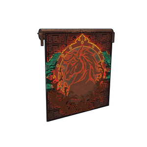 Year of the Horse Garage Door