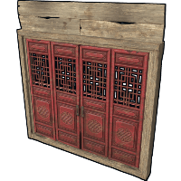 Chinese Panel Wooden Doors