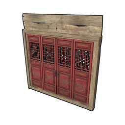 Chinese Panel Wooden Doors