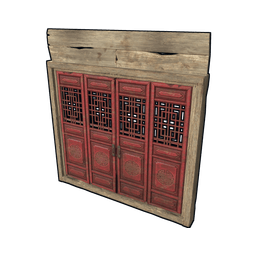 Chinese Panel Wooden Doors