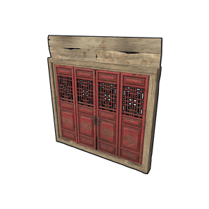 Chinese Panel Wooden Doors
