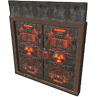 Nuke Room Double Armored Door