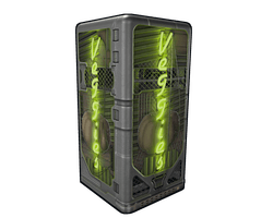 Neon Veggies Fridge