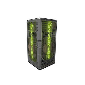 Neon Veggies Fridge