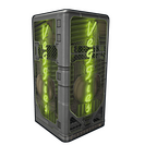 Neon Veggies Fridge