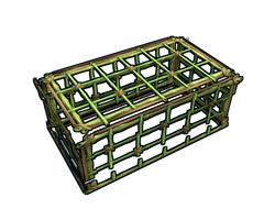 Bamboo Cage Large