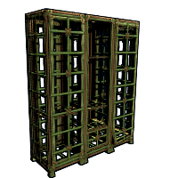 Bamboo Cage Locker