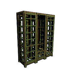 Bamboo Cage Locker