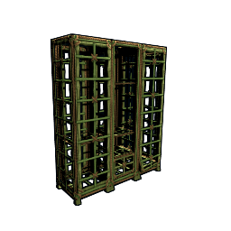 Bamboo Cage Locker