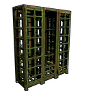 Bamboo Cage Locker