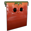 Señor Tomato Garage Door