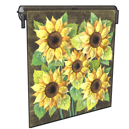 Sunflowers Garage Door