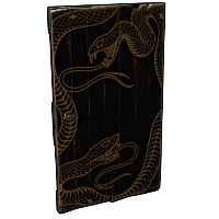 Luxury Gold Door in Rust