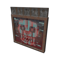 Corrupted Armored Double Door
