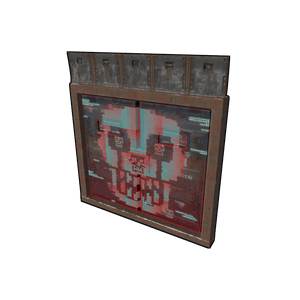 Corrupted Armored Double Door
