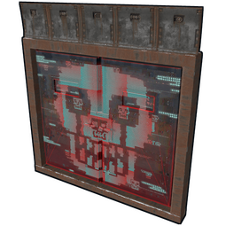 Corrupted Armored Double Door