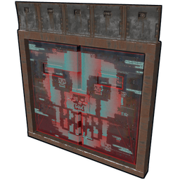 Corrupted Armored Double Door