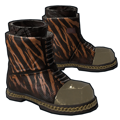 Gold Chains Boots