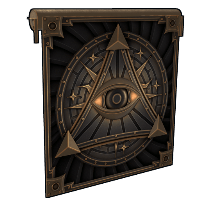 All-Seeing Eye Garage Door