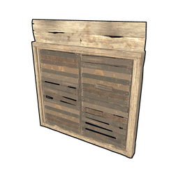 Legacy Wooden Double Door
