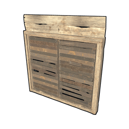 Legacy Wooden Double Door